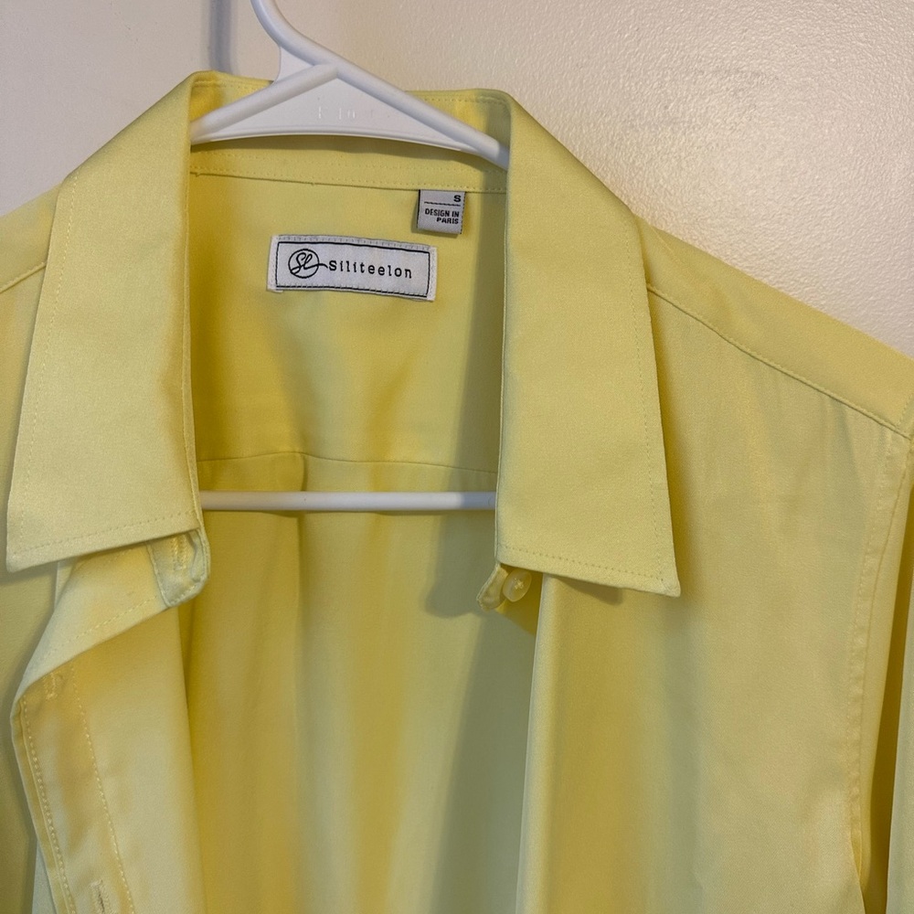 Siliteeon button up dress blouse‎ - Picture 4 of 4
